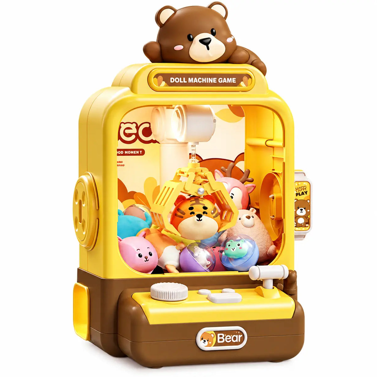 Rabbit Claw Machine Mini Arcade & Reusable Magic Water Art Duo