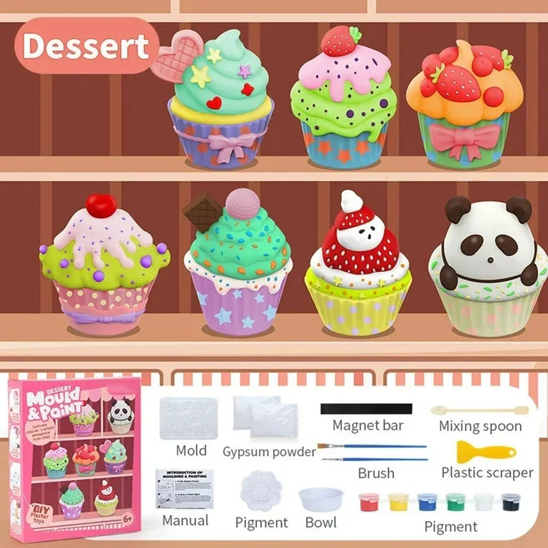 DIY 3D Mould and Paint Kit for Kids