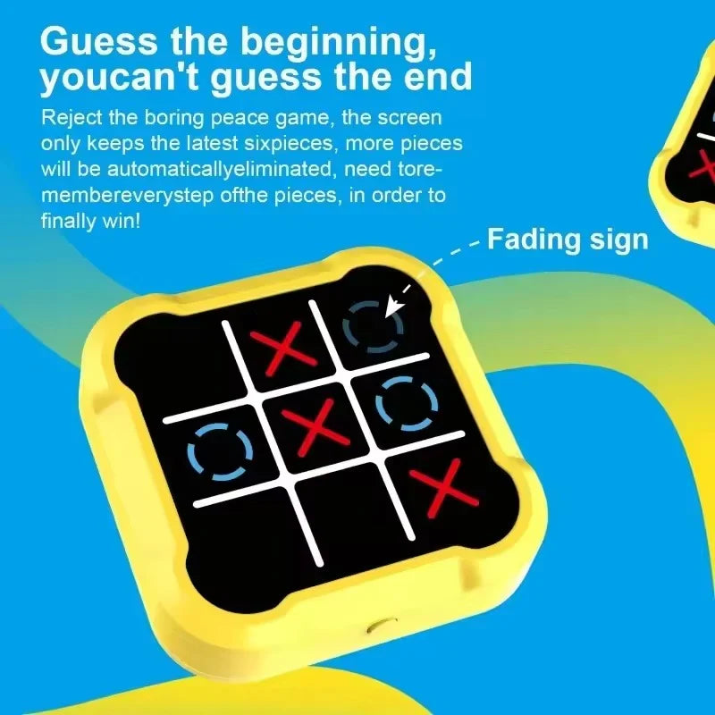 3 in 1 Electronic Tic Tac Toe Puzzle Game