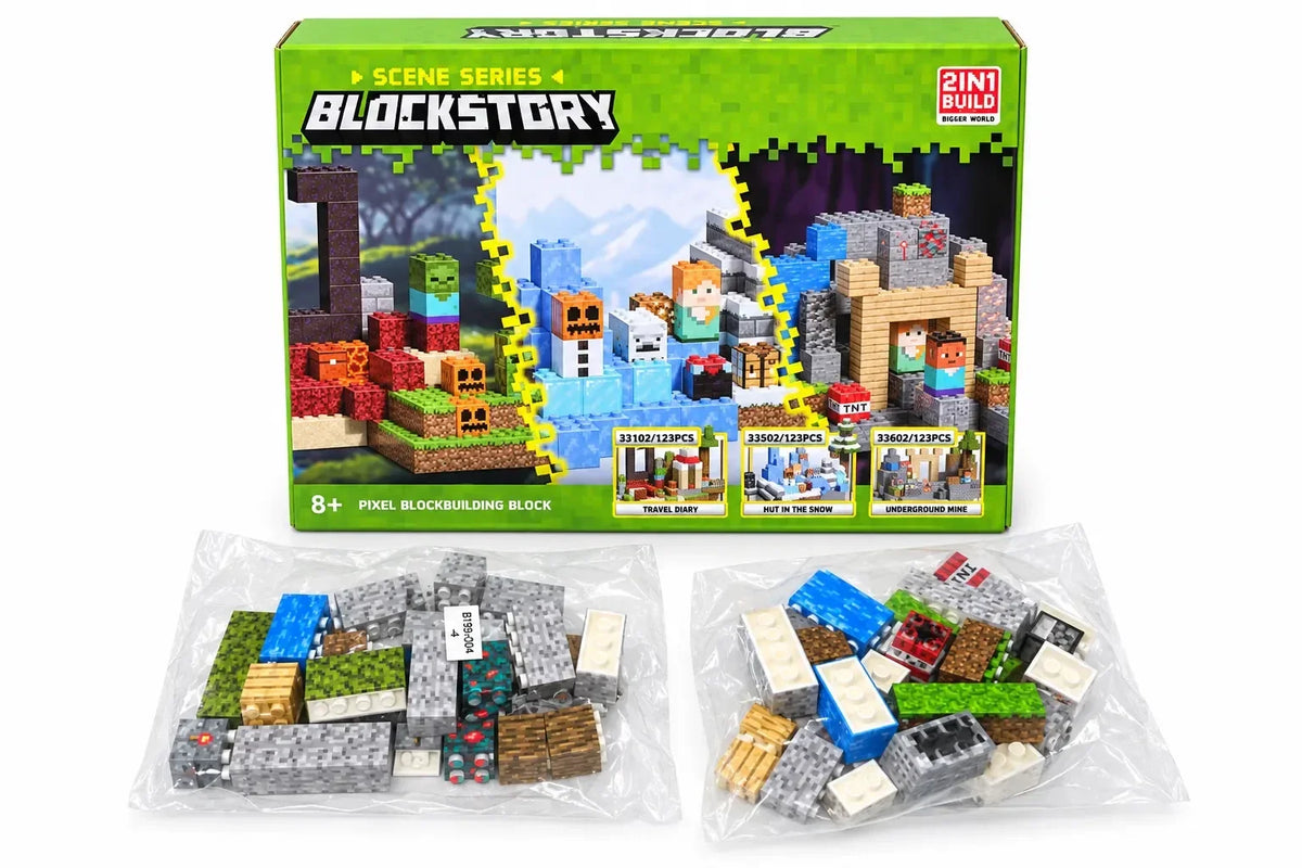 Creative Pixel World & Color Clay Ice Cream Maker Duo