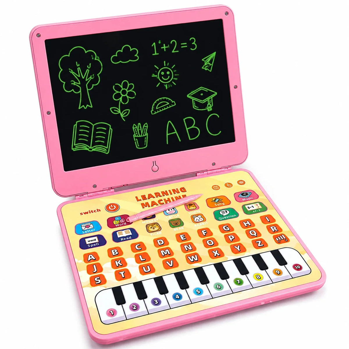 Smart Tech & Phonics Learning Duo (Laptop + Intelligent Study Book)
