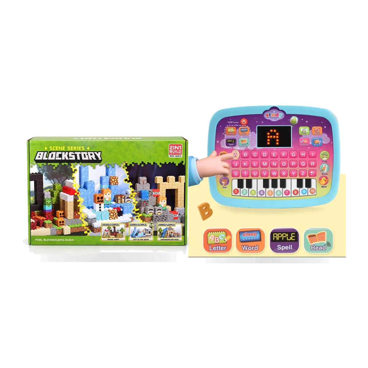 STEM Junior Architect & Smart Study Tablet Learning Duo