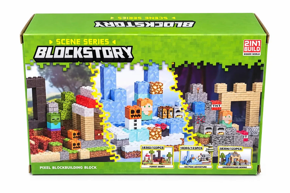 Creative Pixel World & Color Clay Ice Cream Maker Duo