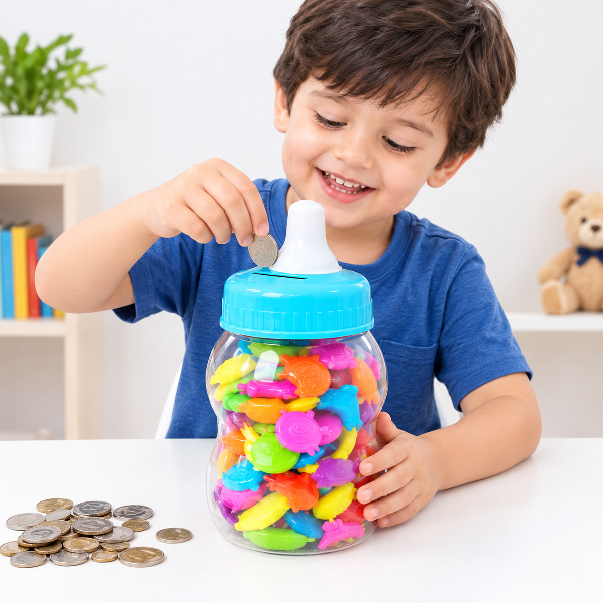 Baby Star Rattle Feeder – 2-in-1 Baby Teether & Rattle Toy
