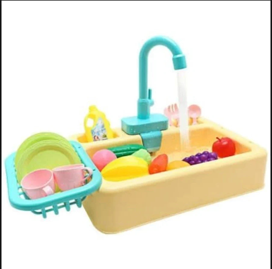 Chef & Kitchen Sensory Play Bundle (Sink + Fruit Cutting)