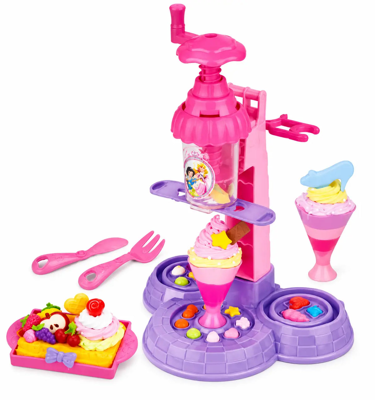 Color Clay Ice Cream Maker – DIY Pretend Play Dessert Set for Kids