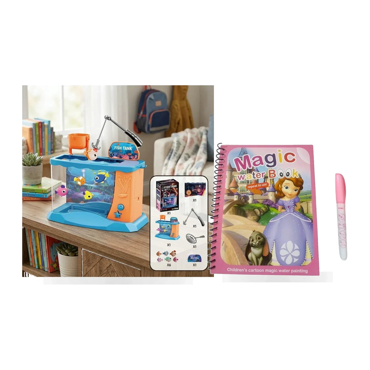 Aquarium Discovery & Magic Water Art Bundle